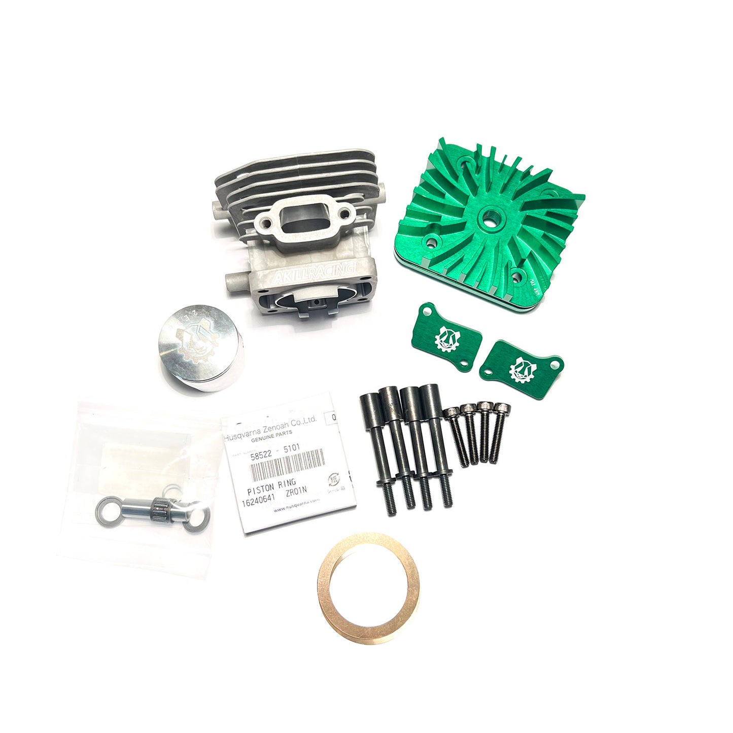 FULL MOD G320RC REED PORTED TOP END 32/34CC