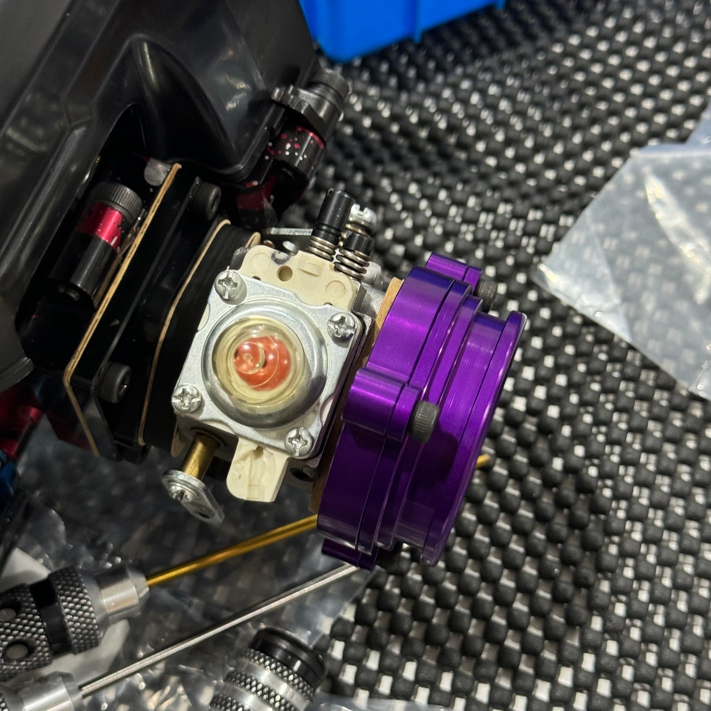 Two piece velocity stack for mcd