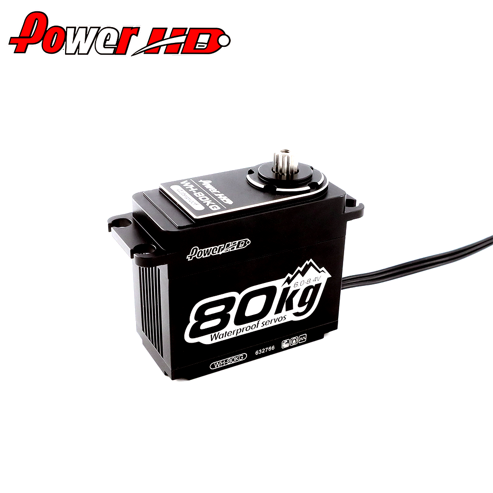PowerHD WH-80KG 8.4V Multi Purpose, Waterproof, Steel Gear Servo