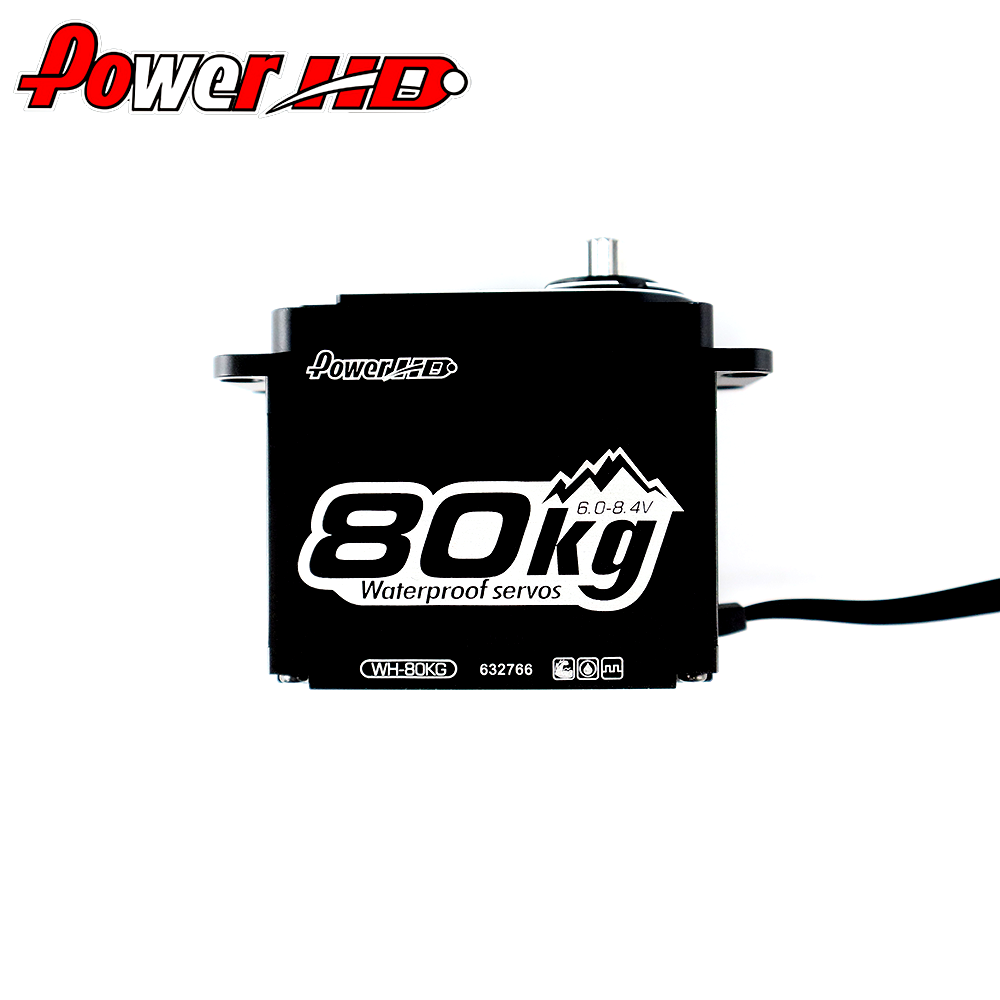 PowerHD WH-80KG 8.4V Multi Purpose, Waterproof, Steel Gear Servo