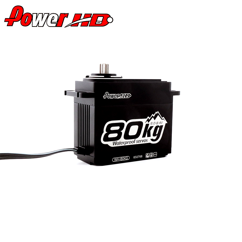 PowerHD WH-80KG 8.4V Multi Purpose, Waterproof, Steel Gear Servo
