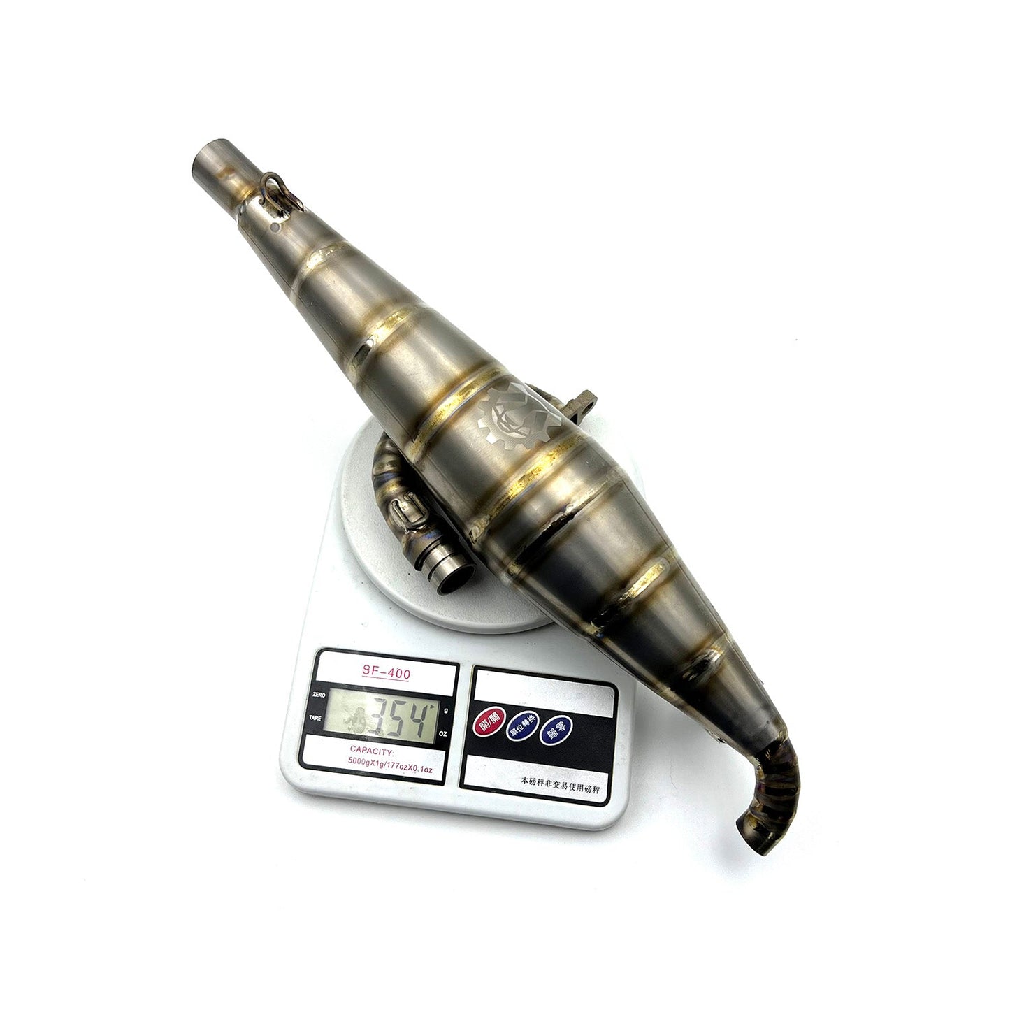AKILL RACING Titanium exhaust pipe HPI baja 5B 5T 5SC - AKILL RACING LIMITED