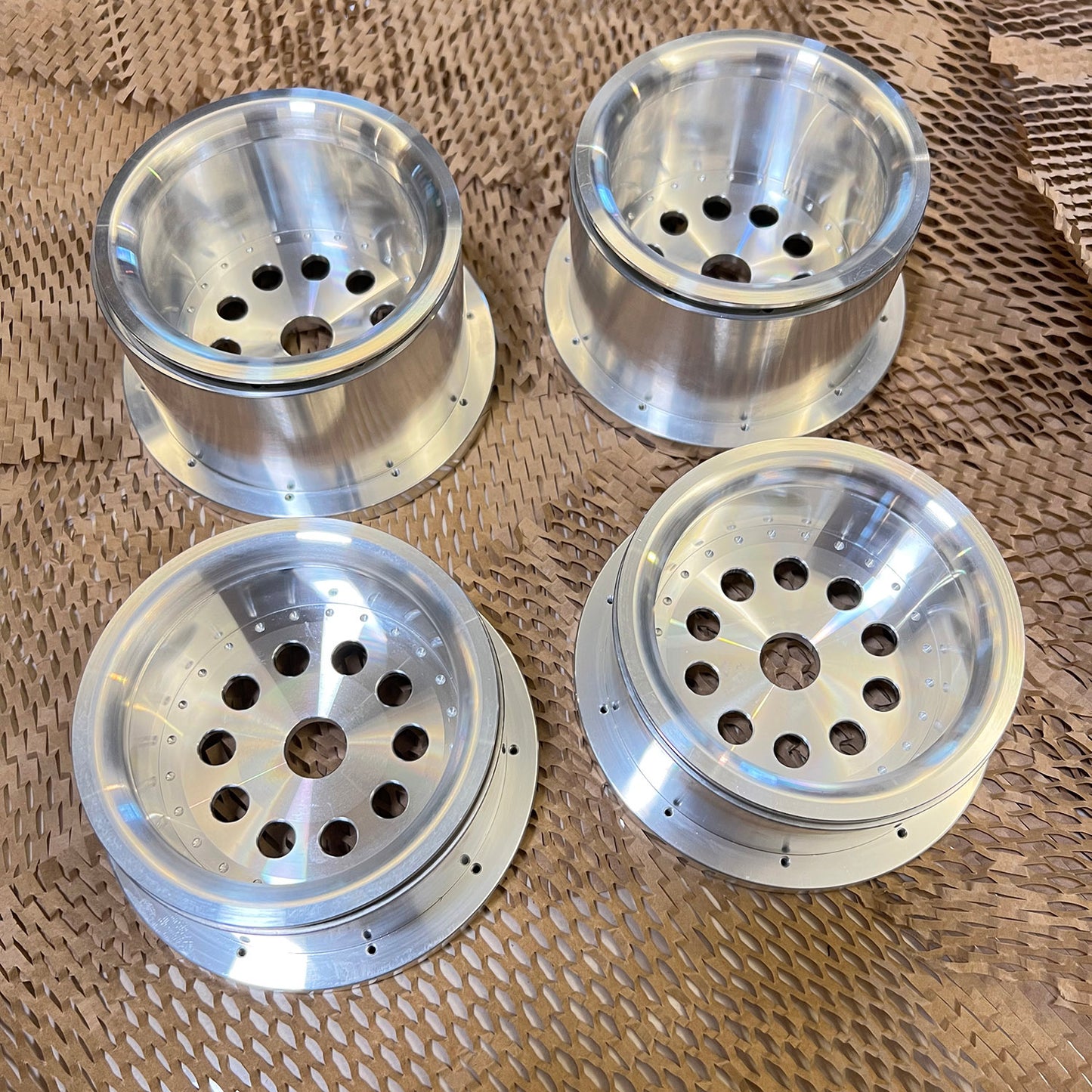 COMPLETE BILLET WHEEL SET 5B 5T beast RC