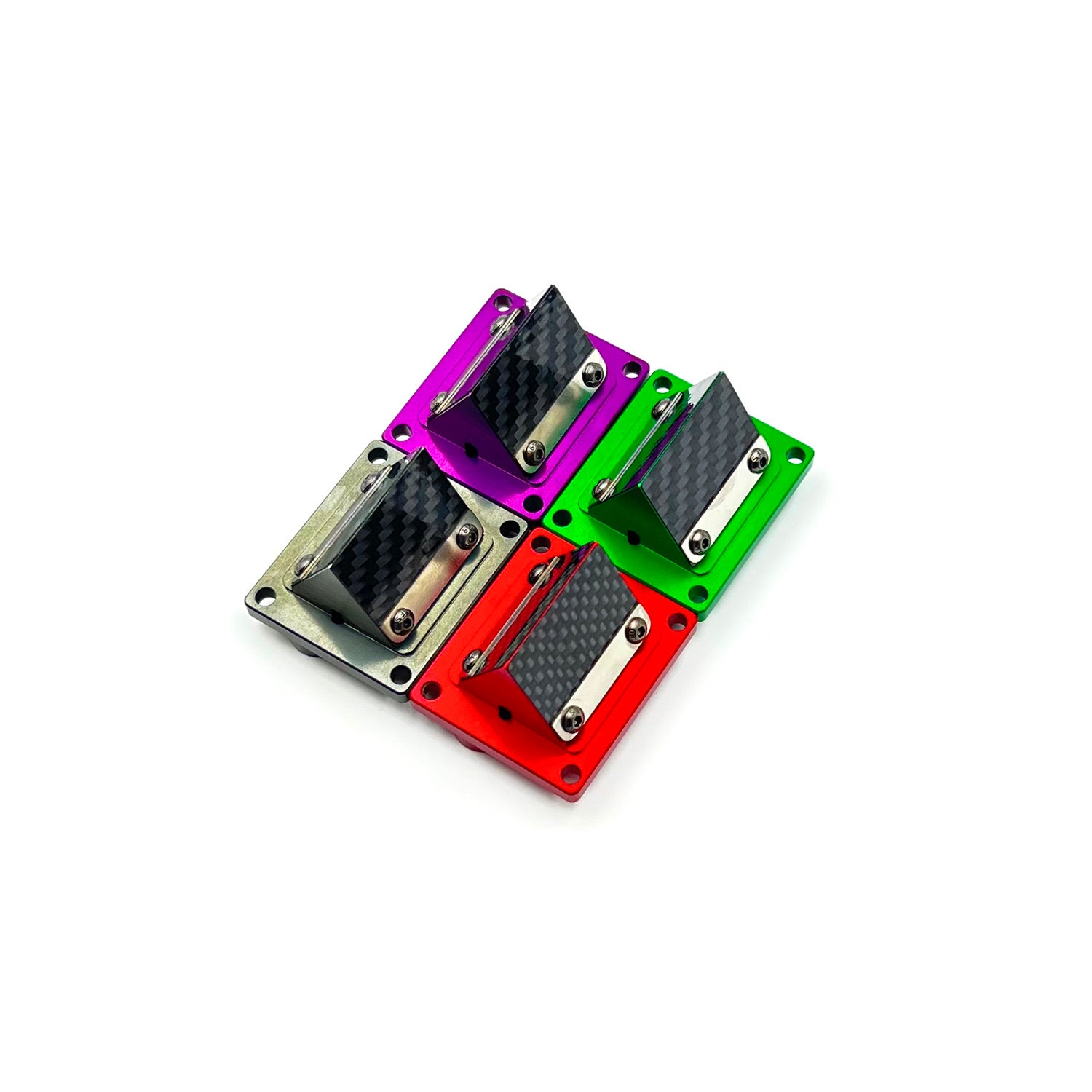 Small Reed Valves AKILL CNC Reed Valve with Carbon Fiber Petals (Fits AKILL & BR Engines ...