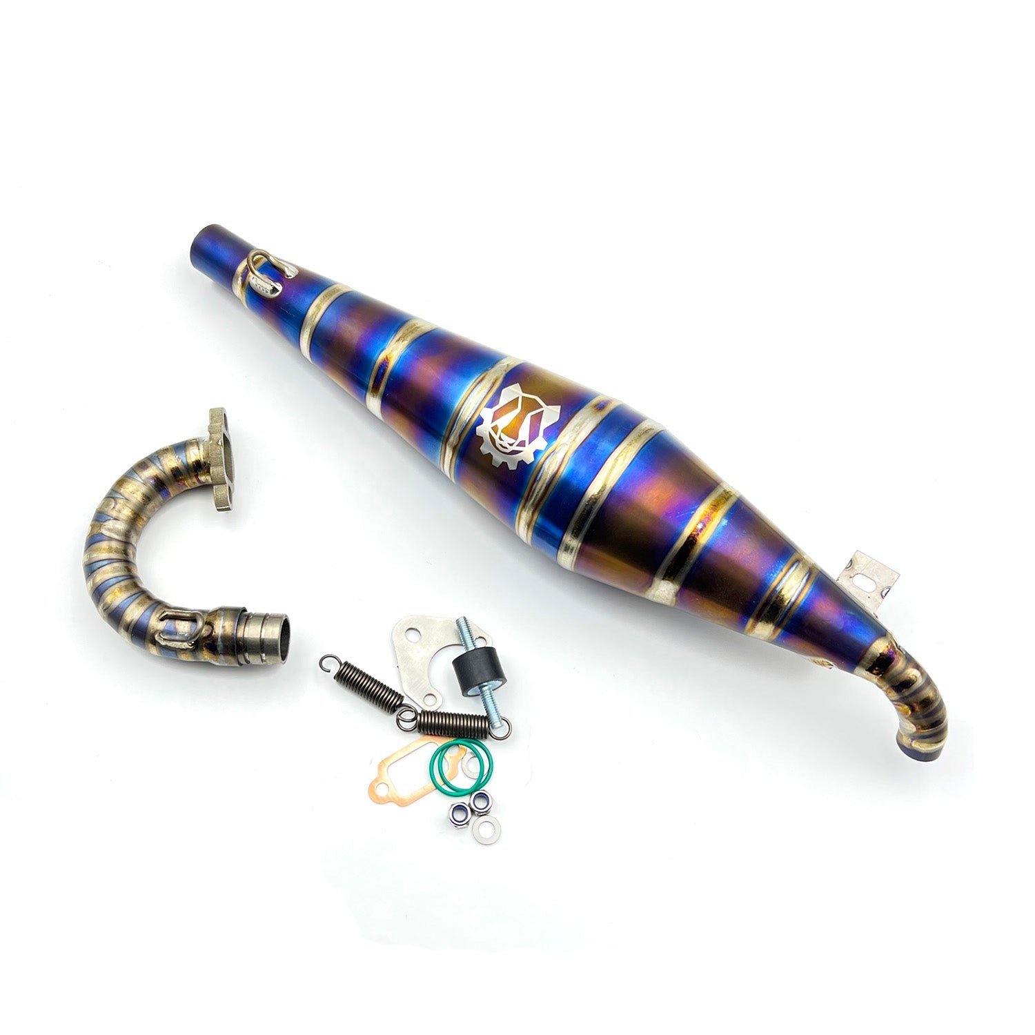 AKILL RACING Titanium exhaust pipe HPI baja 5B 5T 5SC - AKILL RACING LIMITED